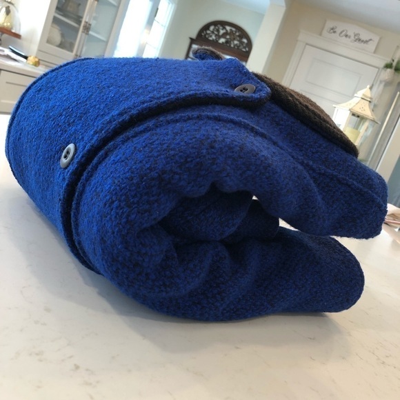 Woolrich Blue Bomber Jacket - Picture 14 of 16